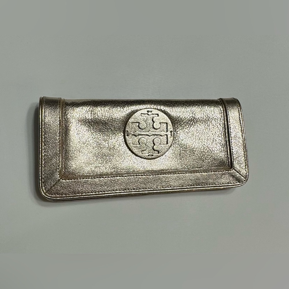 Tory Burch leather clultch